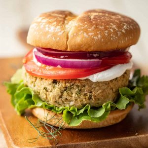 Falafel Burger (Vegetarian)