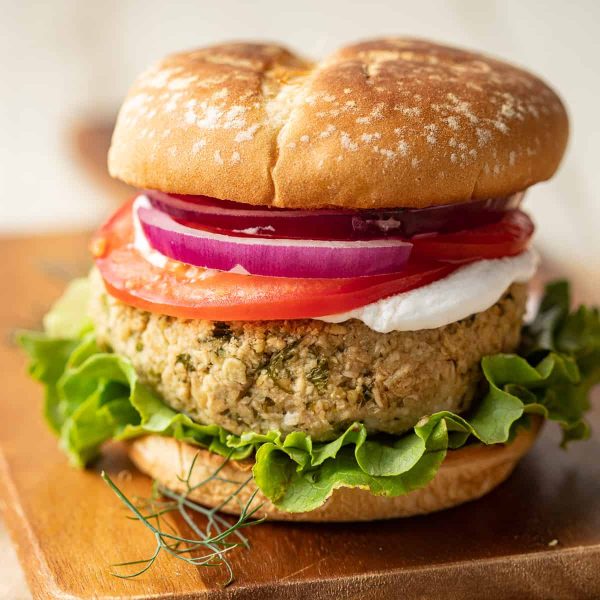 Falafel Burger (Vegetarian)