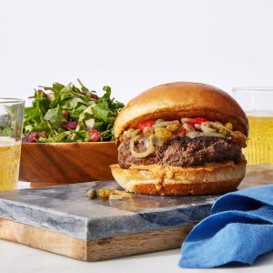 Spanish Beef Burger
